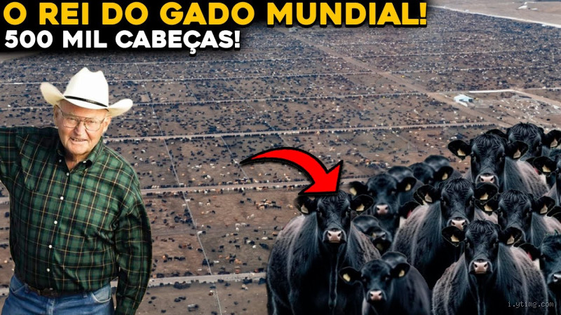 Qual é o maior produtor de gado do mundo?