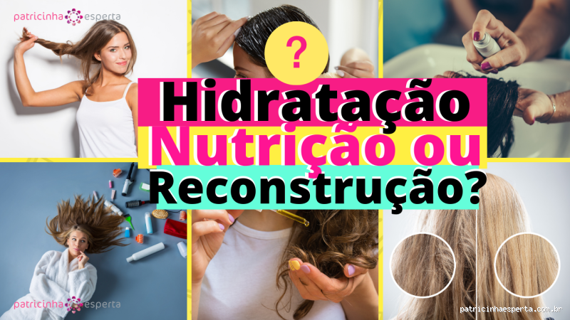 O que fazer primeiro: hidratação ou reconstrução? Descubra a resposta!