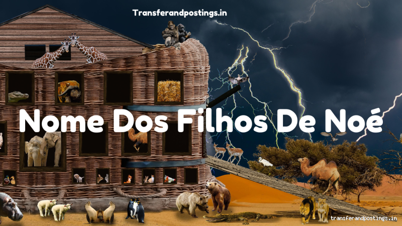O que acontece com os filhos de Noé?