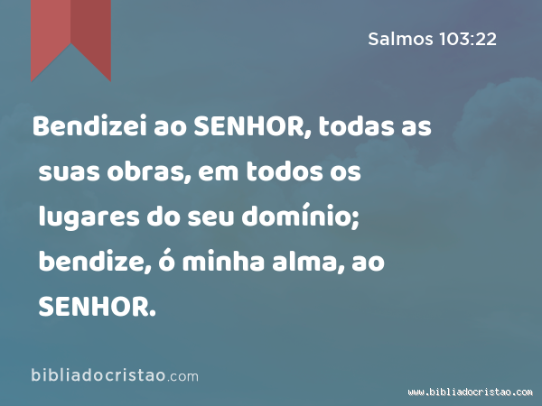O que quer dizer a palavra bendizei na Bíblia?