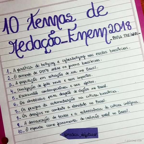 Quais os melhores temas para redação? Dicas imperdíveis para arrasar!