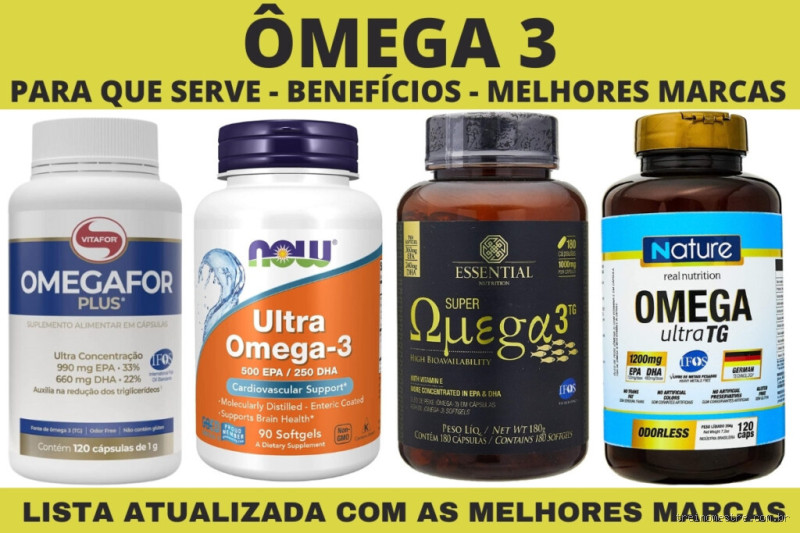 Qual é a melhor marca de ômega 3?