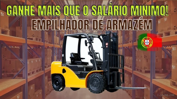 Qual o salário de um operador de empilhadeira em Portugal?