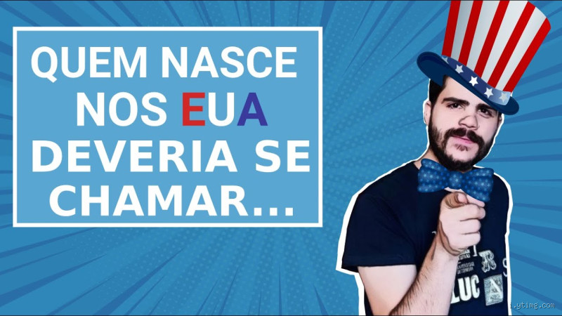 Quem nasceu no Brasil pode ser chamado de americano?