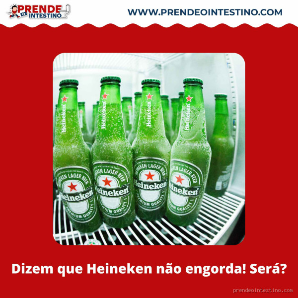 É verdade que a cerveja Heineken não engorda? Vamos descobrir!