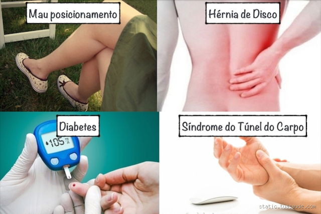 Como é a dor de formigamento?