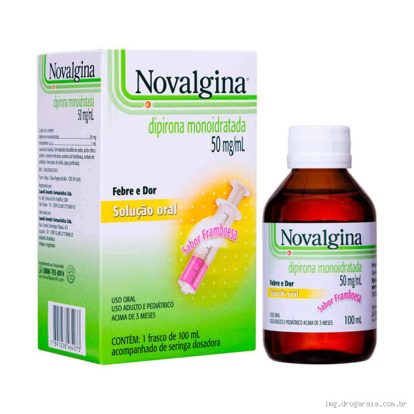 O que é melhor para febre: dipirona ou Novalgina?