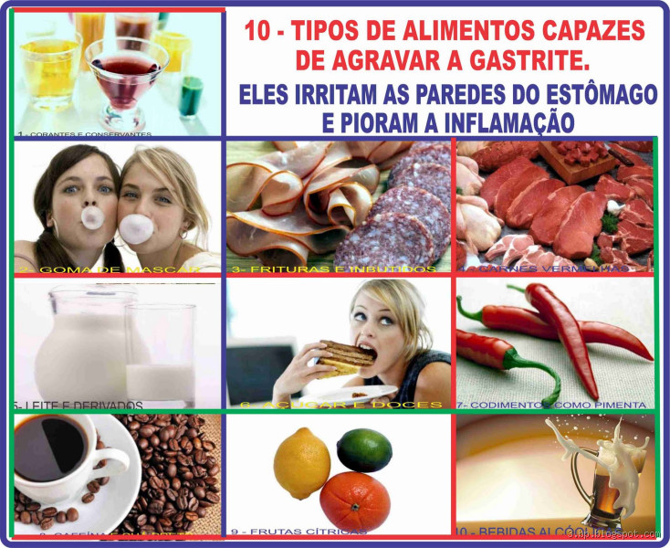 O que não pode comer quem tem gastrite e úlcera? Guia prático para evitar irritações