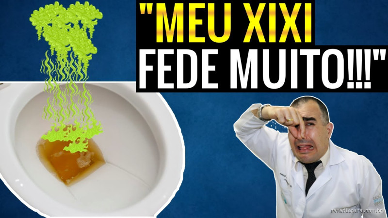 O que pode ser quando a urina está com cheiro forte?