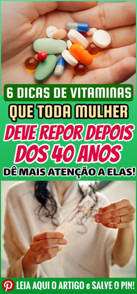 O que repor depois dos 40 anos? Descubra o que seu corpo realmente precisa