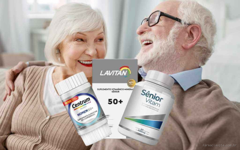 Qual a melhor vitamina para depois dos 60 anos?