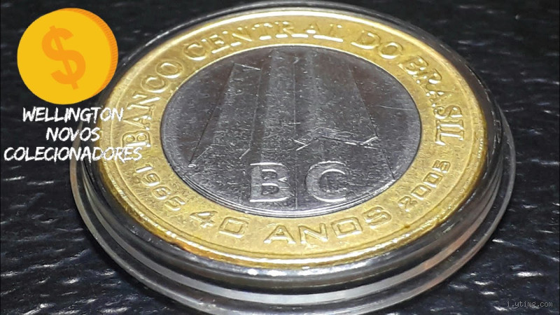 Qual é o valor da moeda de 40 anos do Banco Central?