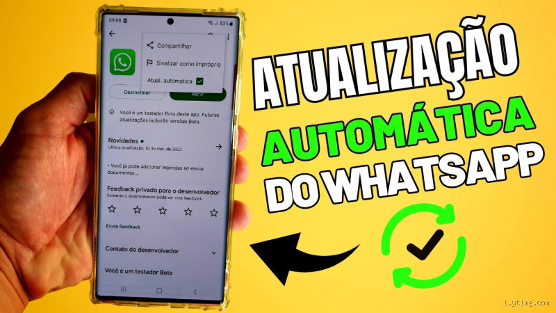 Como ativar a atualização automática do WhatsApp?