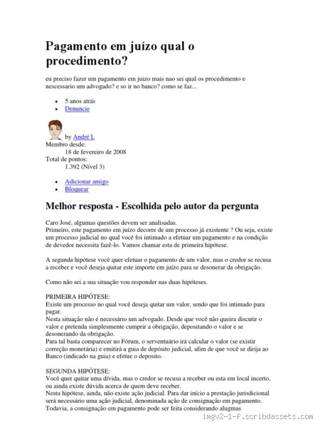 Como fazer para pagar uma conta em juízo? Passos essenciais para resolver a situação
