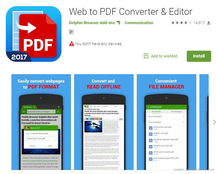 Qual aplicativo para converter documentos em PDF?