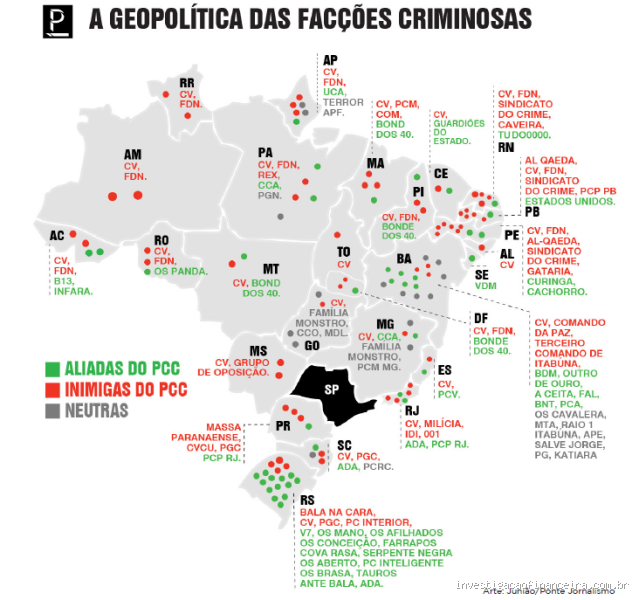 Qual o nome da máfia brasileira? Descubra as facções do crime organizado