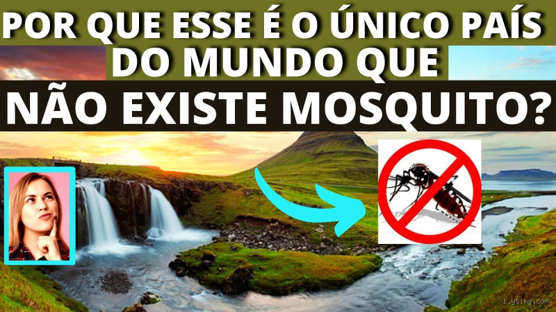 Qual é o país que não tem mosquito?