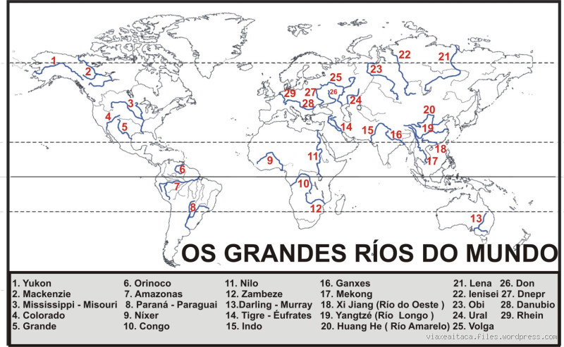 Qual o maior rio do mundo em quantidade de água? Descubra o campeão absoluto