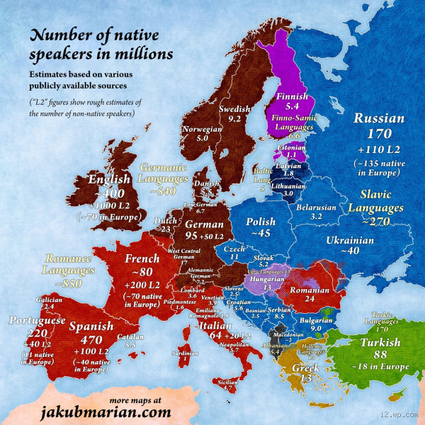 Língua Mais Falada na Europa: Surpreendentemente Não é Inglês! 🌍🗣️ Descubra Qual É!