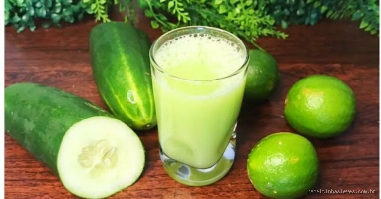 Para que serve o suco de limão e pepino? Descubra os benefícios surpreendentes