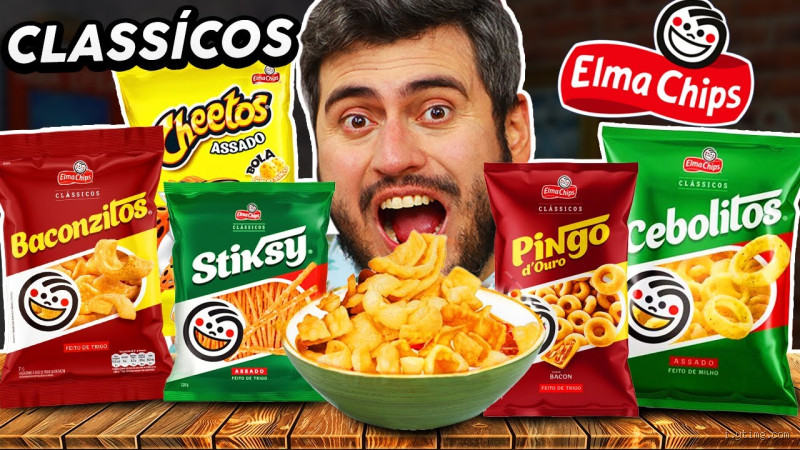 Qual é o salgadinho mais consumido? Descubra o favorito!