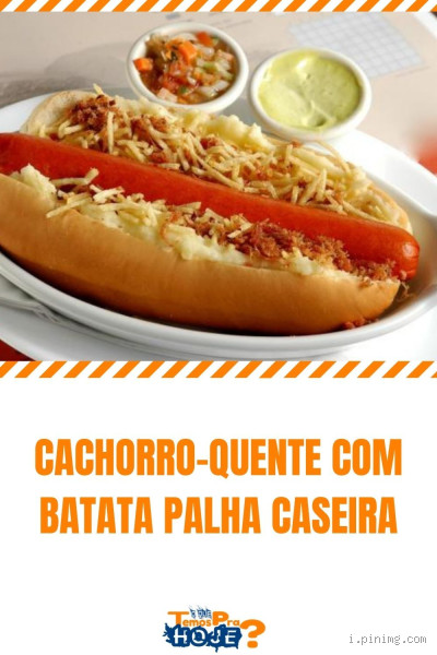 Quantas calorias tem um cachorro quente completo?