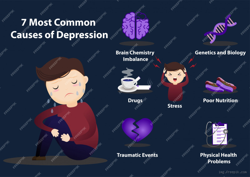 O que é que causa a depressão? Entenda suas causas e efeitos