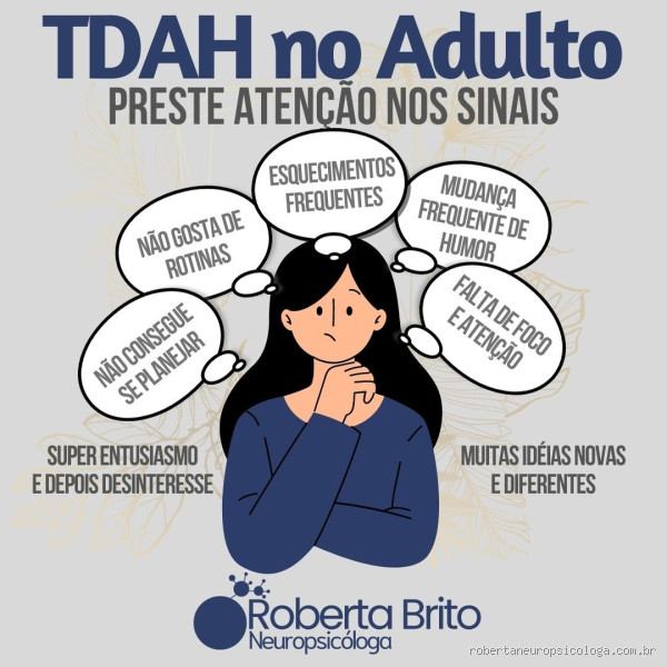 Quais são os 18 sintomas de TDAH em adultos? Descubra os sinais agora!