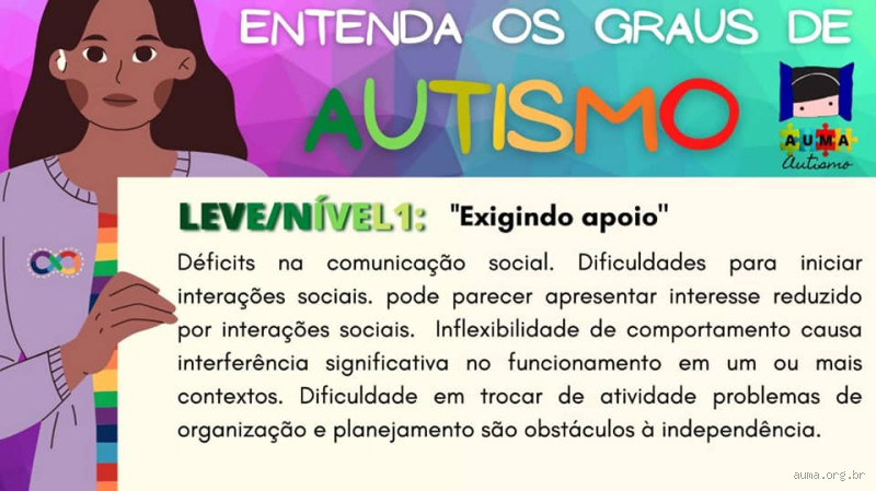 Qual o grau mais baixo de autismo? Entenda as características e sinais